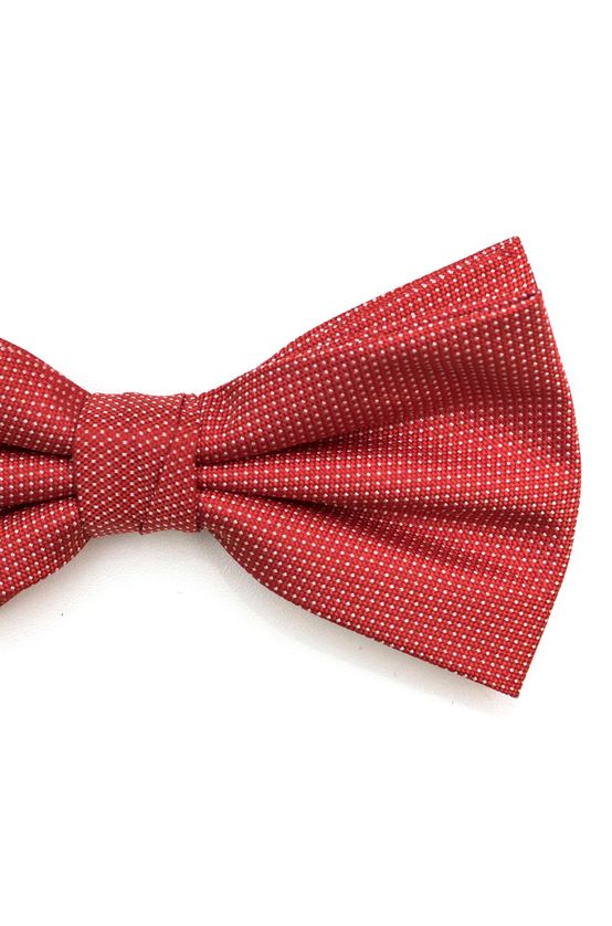 Gravata-borboleta-com-desenhos-geometricos-em-poliester-Vermelha-textura-small