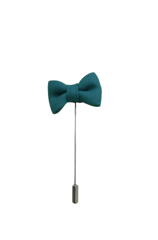 Pino-De-Lapela-Gravatinha-Borboleta-Verde-Agua