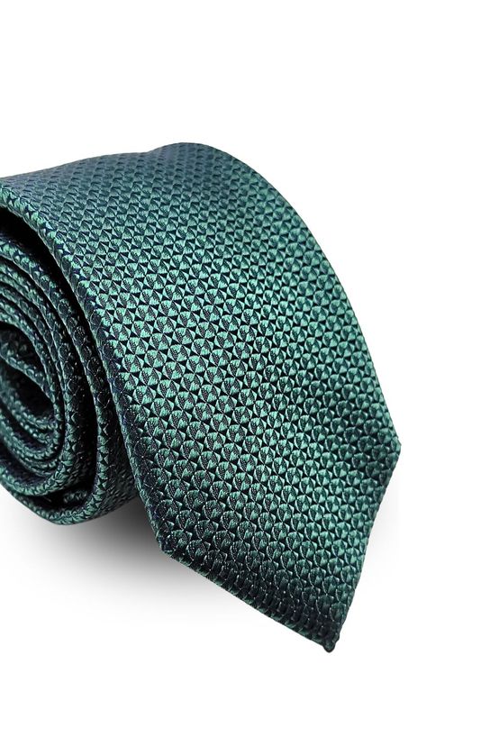 Gravata-Tradicional-Jacquard-Poliester-Pierre-Cardin--Verde-com-Detalhes